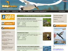 Tablet Screenshot of birdingbreaks.nl